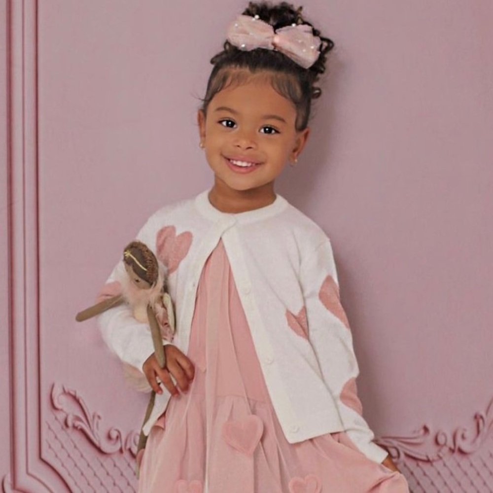 COPY - Stella McCartney heart cardigan size 4